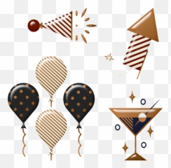 Masquerade Party Mask Balloons - Emoji