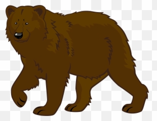 Brown Bear Clipart Web Png - Transparent Emoji
