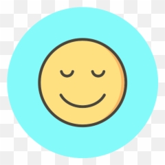 Calm Icons - Smiley Emoji,Calm Emoji