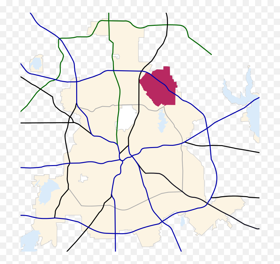 Dallas Texas Map - Dallas Road Map Emoji,Texas Emoji