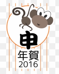 Chinese Zodiac Monkey - Clip Art Emoji,Horoscope Signs Emoji
