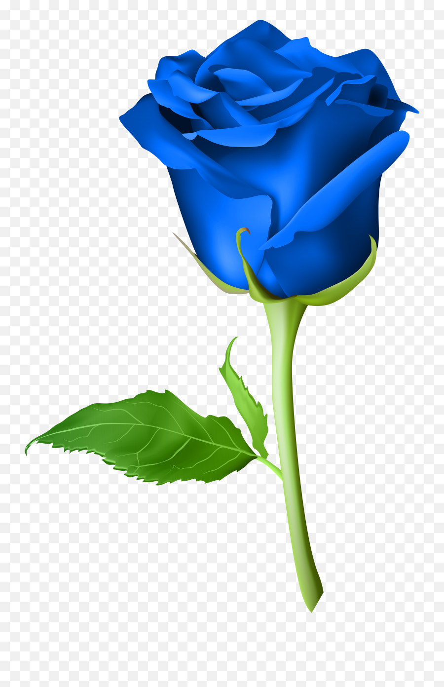 Rose Emoji Clipart - Blue Rose Flower Png,Wilted Rose Emoji