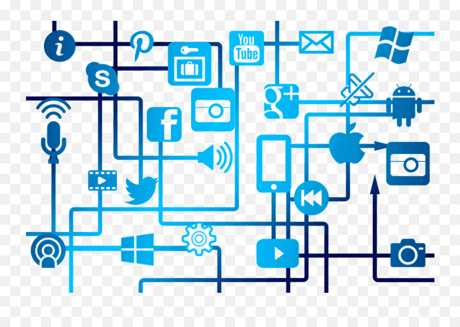 Which Social Media Platform Is Best For - Icon Networking Socvial Media Png Emoji,Jukebox Emoji