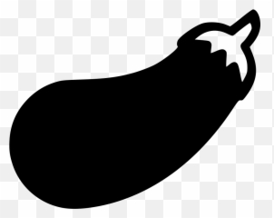 Eggplant Clipart Svg Eggplant Svg Transparent Free For - Transparent Eggplant Icon Emoji,Aubergine Emoji
