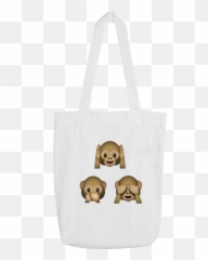 Emoji Mugs - Tote Bag,Speak No Evil Emoji