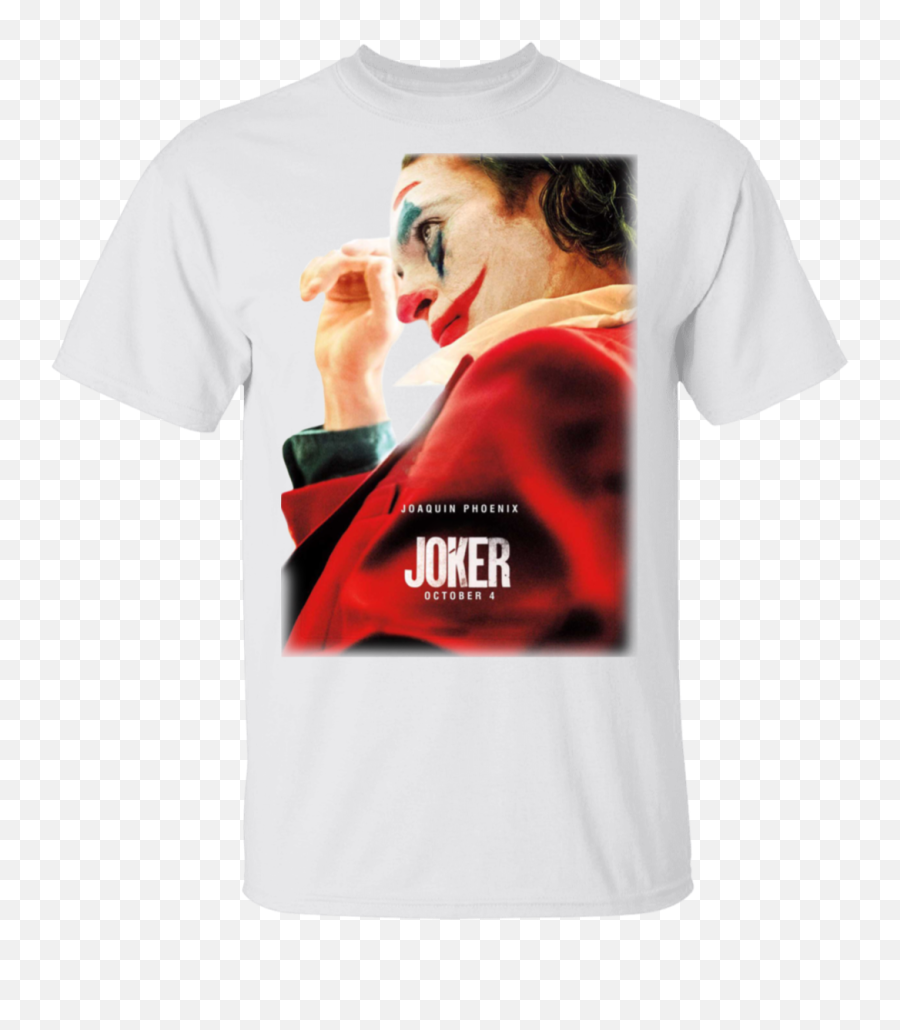 Joaquin Phoenix Joker 2019 Movie New T - Joker Steelbook Emoji,Iphone Emoji Tshirt