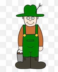 Farming clipart big farm Transparent FREE - Big Farmer Clip Art Emoji