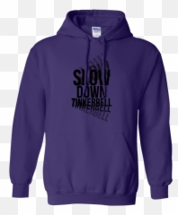 Slow Down Tinkerbell Trippy Words Hoodie Emoji
