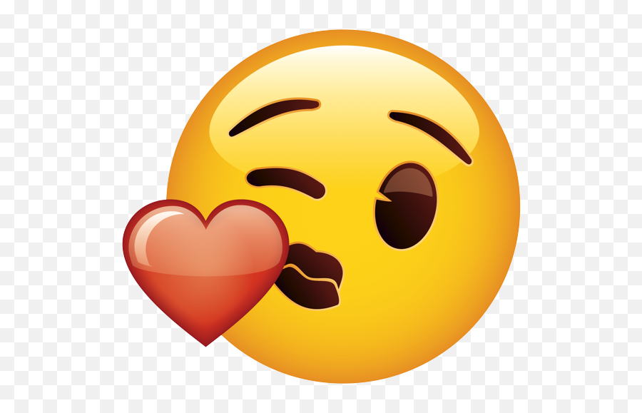Emoji - Mobile Phone,Blowing Kiss Emoji