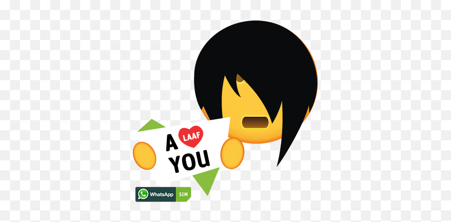 Erstaunter Smiley Mit Breitem Mund Und Emo - Frisur Whatsapp Whatsapp Emoji,Emo Emoticons