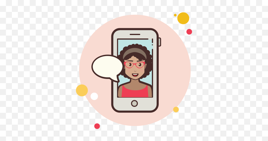 Teacher Messaging Icon - Free Download Png And Vector Png Transparent Png Mobile Phones Cartoon Emoji,Teacher Emoji Png