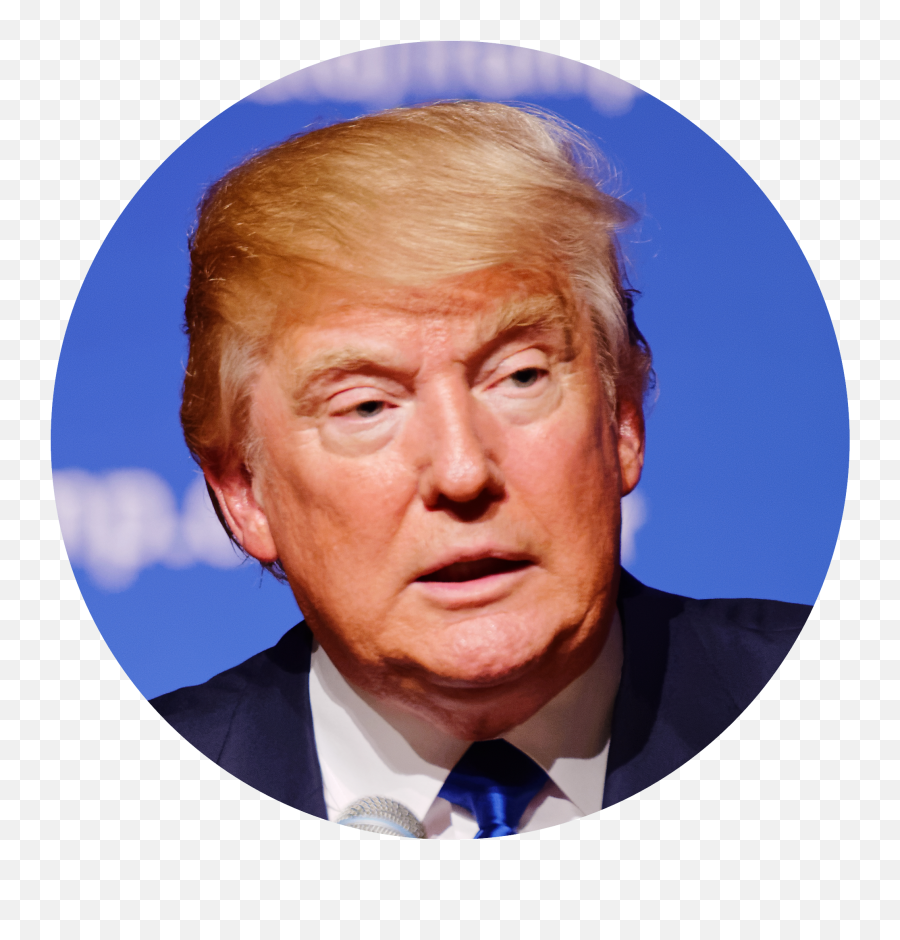 Trump Faces Png Picture 2067577 Trump Faces Png - Donald Trump Face In Circle Emoji,Trump Emoji Android
