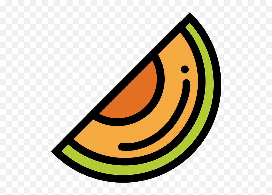 Melon Emoji Clipart - Dibujos De Un Melón,Watermelon Emojis