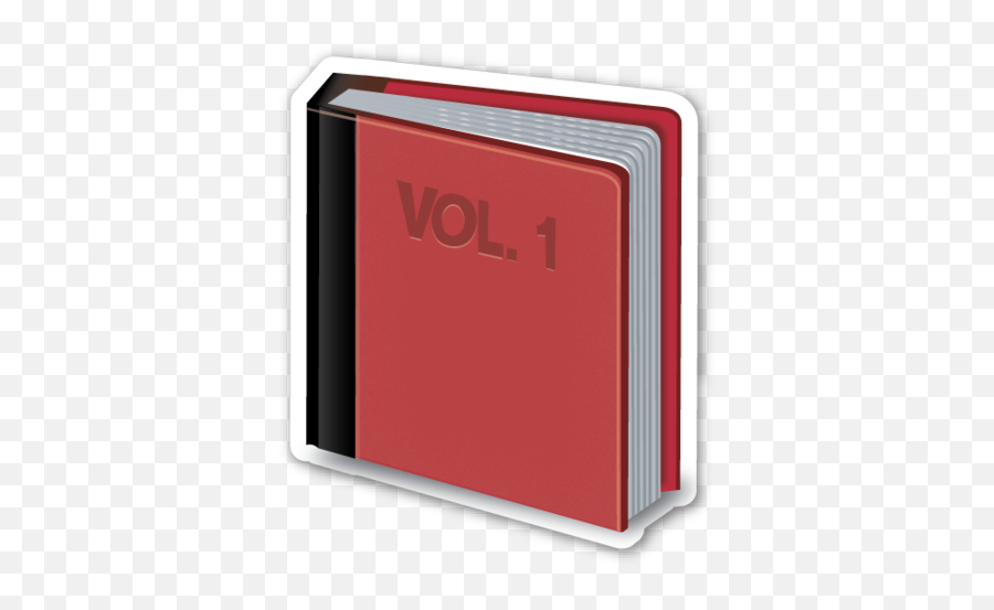 Closed Book - Transparent Book Emoji Png,Briefcase Paper Emoji