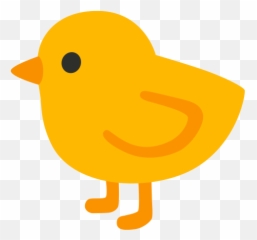 Baby Chick Emoji - Animales De La Granja Pollo,Baby Chicken Emoji