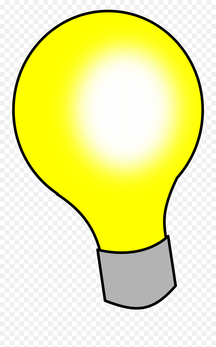 Lightbulb Clipart Animated Lightbulb - Transparent Background Cartoon Light Bulb Emoji,Lightbulb Emoji