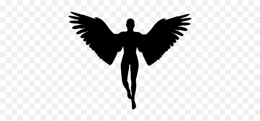 Free Angel Wings Vectors - Angel Silhouette Png Emoji,Angel Wing Emoji