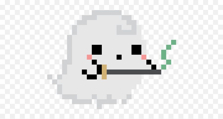 Kawaii Pixel Ghost Stickers - Free Real Estate Meme Gif Emoji,Ghost Rider Emoji