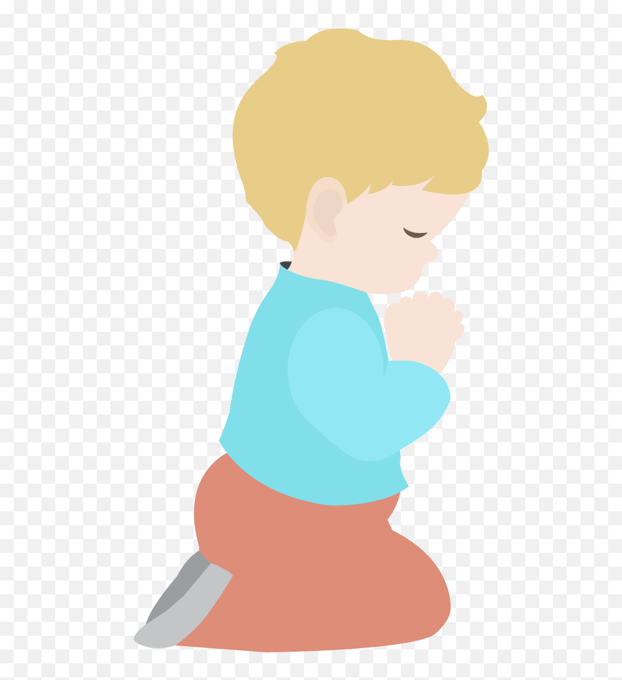 Praying - Child Praying Clipart Png Download Full Size Child Praying Clipart Emoji,Pray Emoji Png