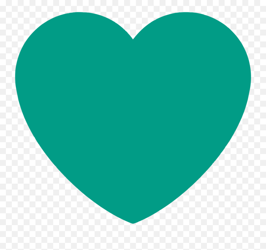 Transparent Mint Green Heart Emoji,Teal Heart Emoji