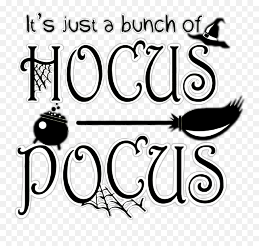 Witch Hocuspocus Broom Sticker By Kamryn - Decorative Emoji,Witch On Broom Emoji