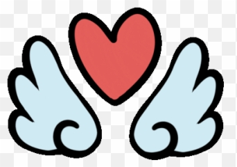 Valentines Day Love Sticker - Emoji Corazon Con Alas