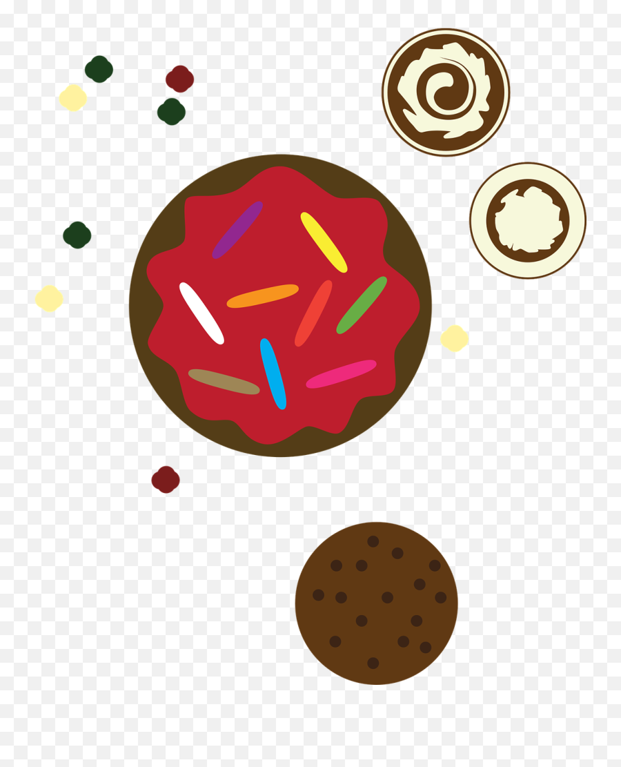 Candy Dessert Cookie Jelly Bean Pastry - Dessert Emoji,Jelly Bean Emoji