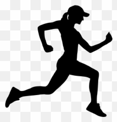 Free Running Run Vectors - Running Woman Clipart Png Emoji,Sweat Emoji