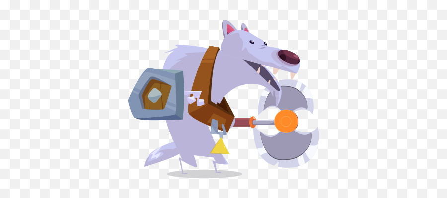 Character Wolf - Cartoon Emoji,Duck Emoji Android