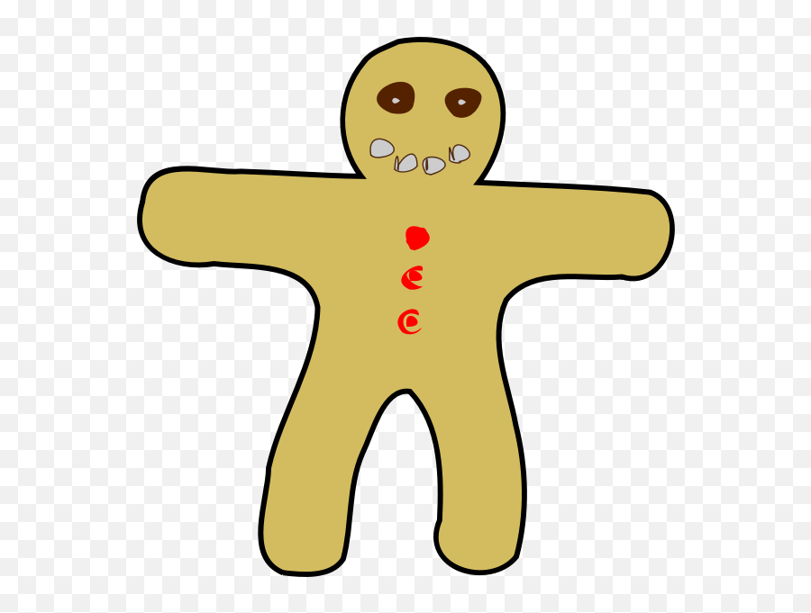 Gingerbread Man - Gingerbread Man Emoji,Gingerbread Man Emoji