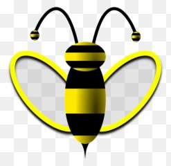 Bee Honey Wasp - Free Clip Art Male Worker Bee With Stinger Emoji,Sweet Emoticons