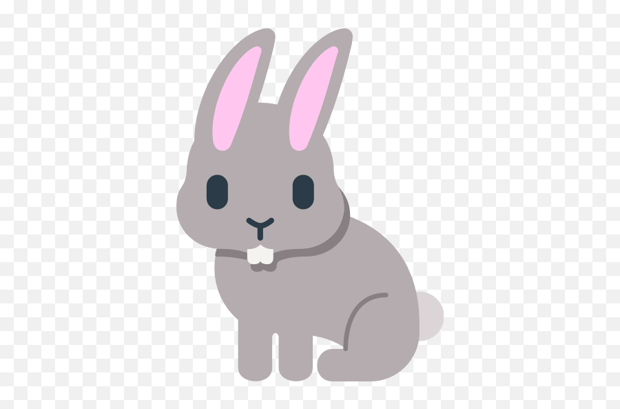 Rabbit Emoji For Facebook Email Sms - Rabbit Emoticon,Bunny Emoticon