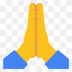 La Vraie Signification De Ces Emojis - Praying Hands Emoji Png,Emoticone Signification