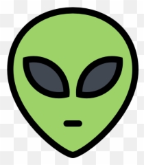 Alien Free PNG Play - Transparent Background Green Png Emoji