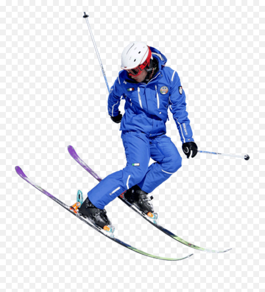 Ftestickers Winter Sports Skiing Skier - Skiing Png Emoji,Ski Emoji