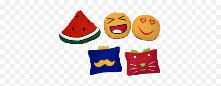 Emoji Cushions - Watermelon,Stitch Emoji