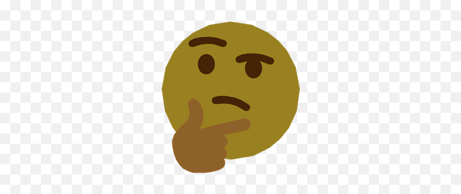 Meme Thinking Face - Roblox Smiley Emoji,Thinking Face Emoticon