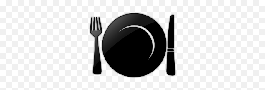Food Plate Icon At Getdrawings - Food Black Icon Emoji,Dinner Plate Emoji