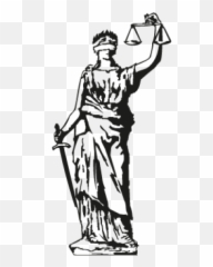 Transparent Lady Justice Clipart - Logo Vector Emoji