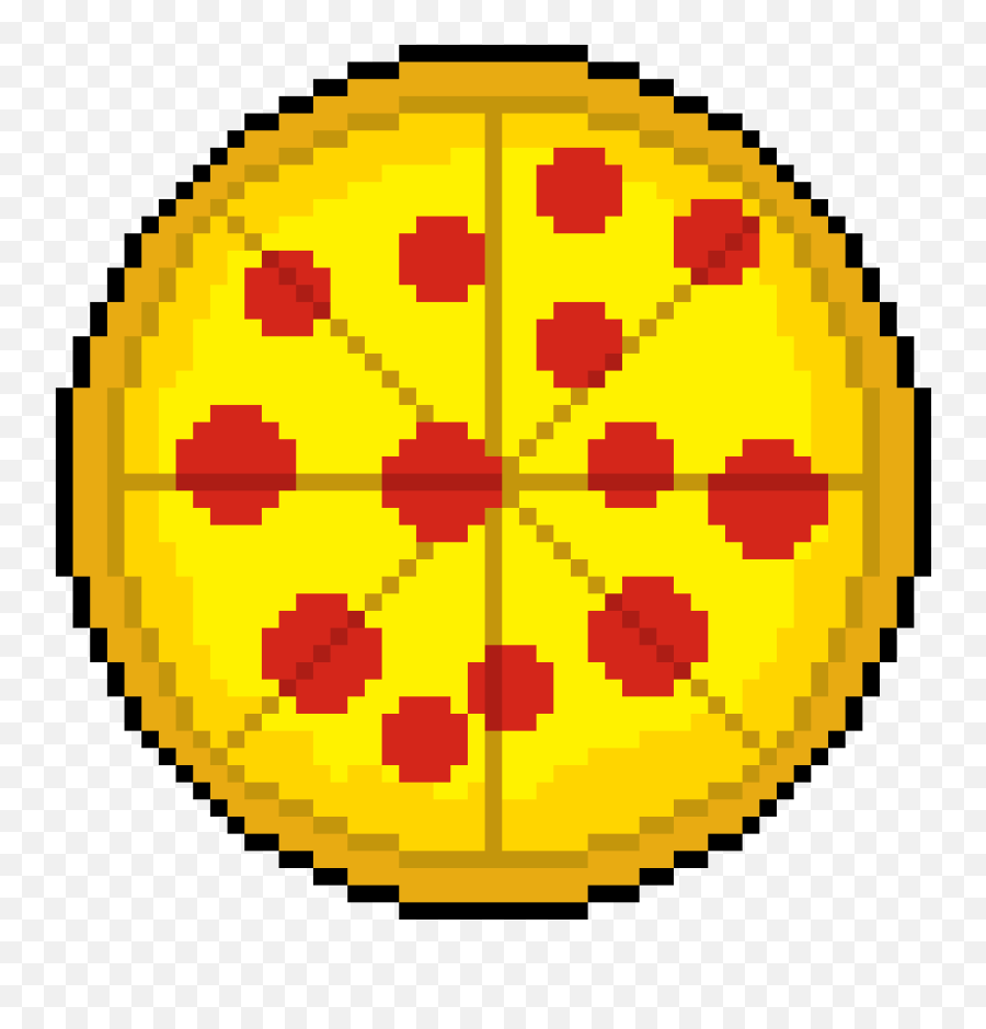 Pixilart - Pizza By Doomslayer Pixel Art Slime Cute Emoji,Facebook Pizza Emoticon