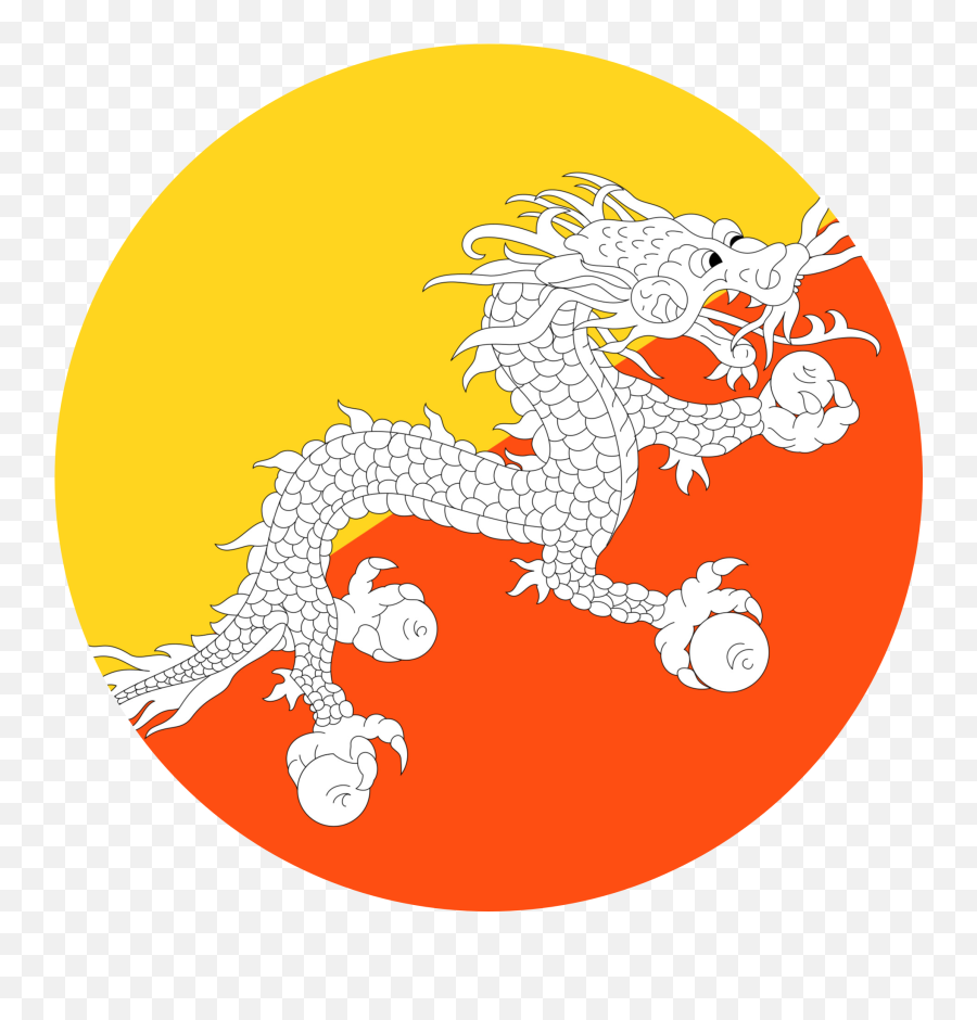 Bhutan Flag Emoji - Bhutan Flag,Ud83c Emoji