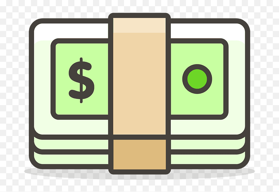 Dollar Banknote Emoji Clipart,Dollar Emoji Png