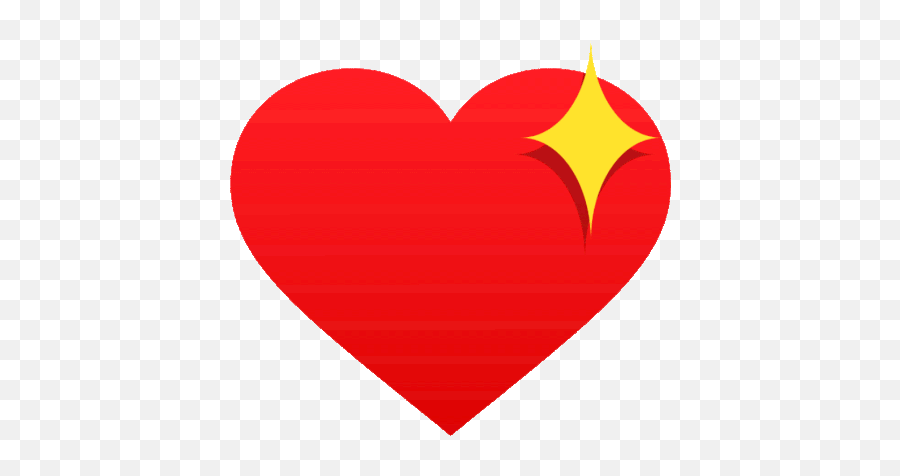Sparkling Heart Joypixels Gif - Girly Emoji,Sparkling Heart Emoji