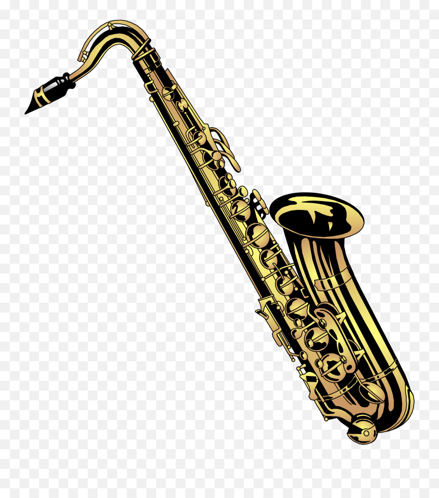 Saxophone Clipart - Saxophone Clipart Emoji,Saxophone Emoji