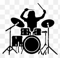 Rogertaylor Silhouette Drummer Sticker - Imagenes De La Palabra Drummers Emoji,Drums Emoji