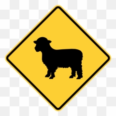 Symbols By Alphabetical Order Sh - Sheep Crossing Sign Emoji,Sheep Emoticon
