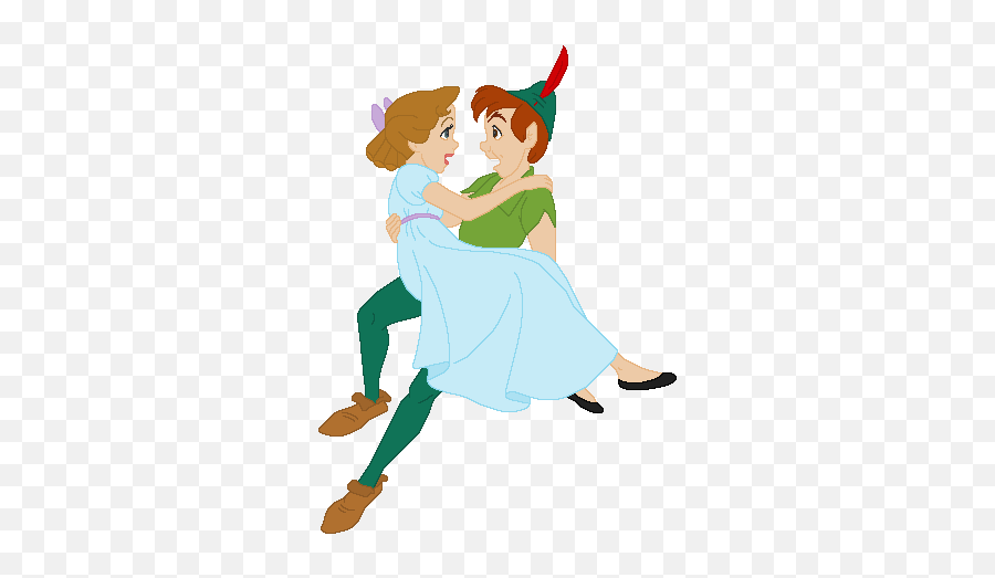 Peter Pan Graphics - Disney Peter Pan And Wendy Emoji,Peter Pan Emoji