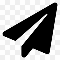 Font Awesome 5 Solid Paper - Plane Icon Emoji