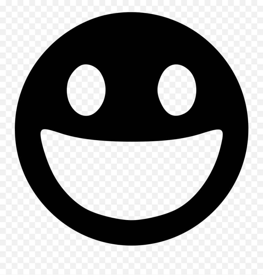 Emoticon Grin Svg Png Icon Free - Smiley Emoji,Grin Emoticon