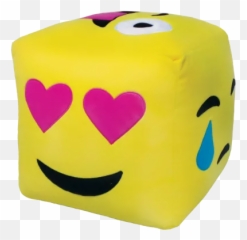 Pillows For Kids - Emoji Cube,Cassette Tape Emoji